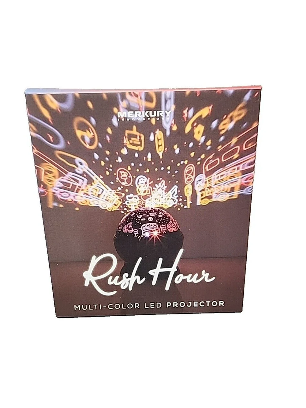 RUSH HOUR Multi-Color LED Projector Light Show Fun Projector Gift for Kid